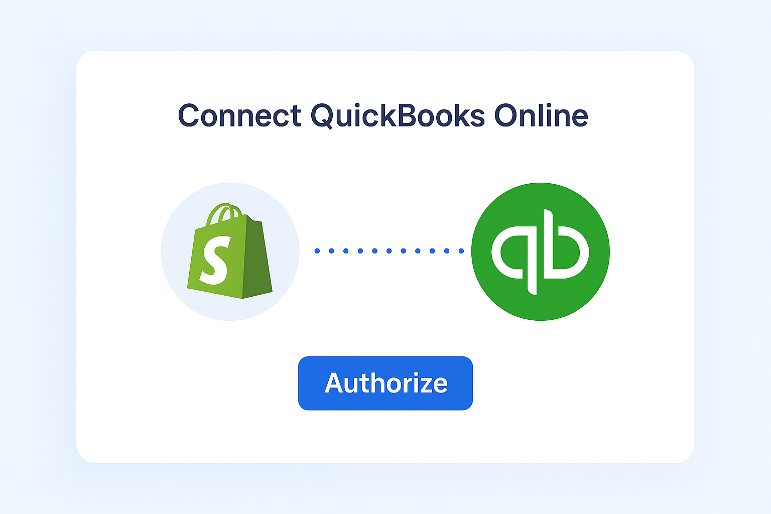 Connect QuickBooks Online